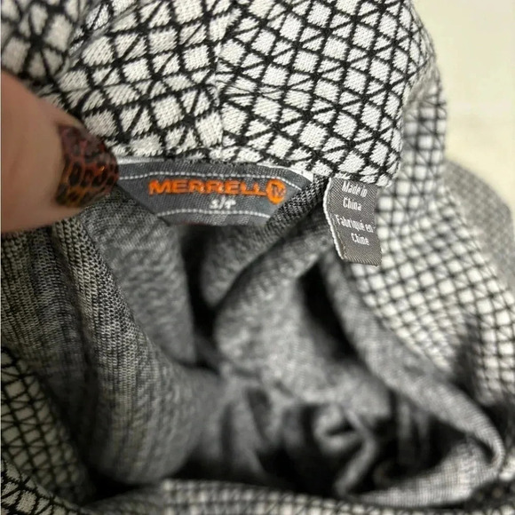 Merrell Trailhead Turtleneck Sweater Dress Size Small Cowl Neck Pockets - Picture 9 of 9